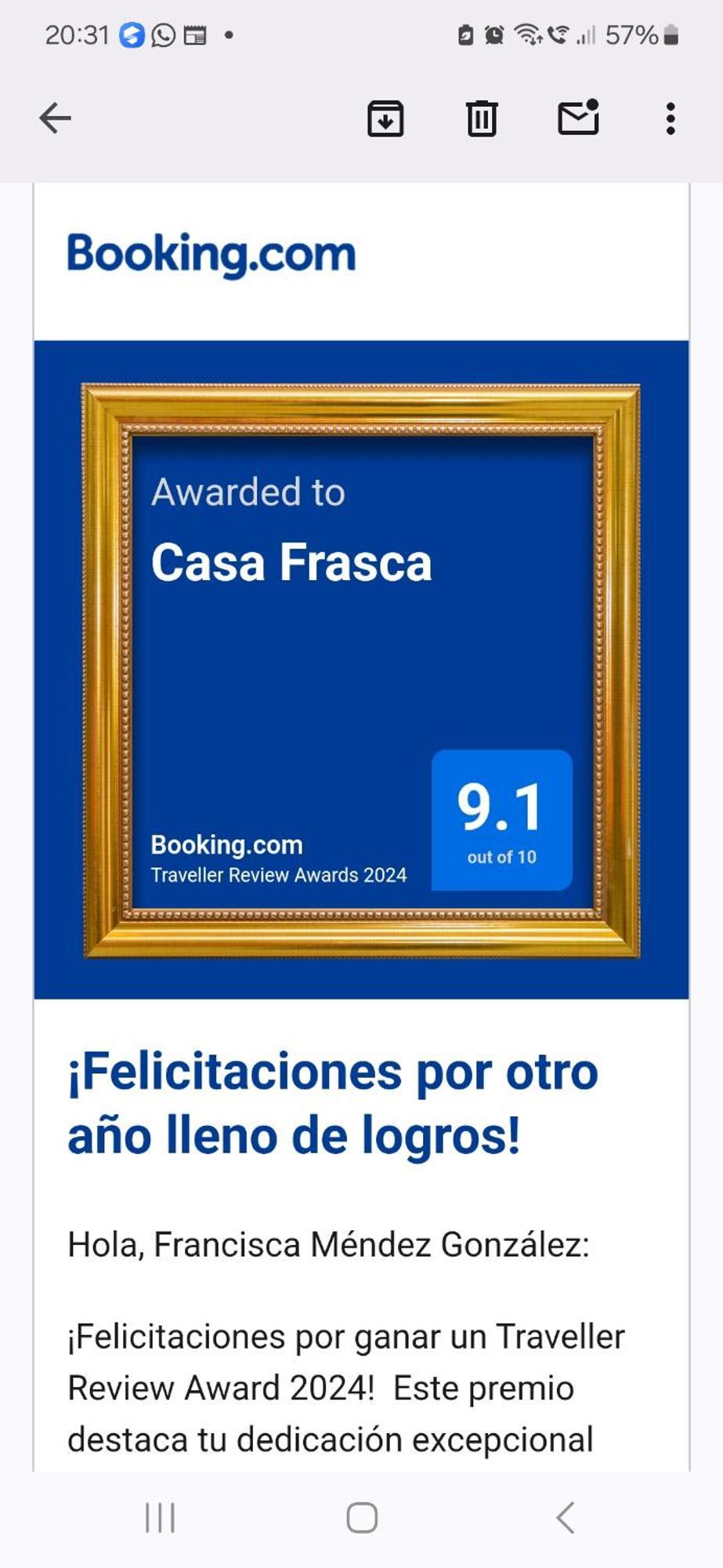 Appartement Casa Frasca *